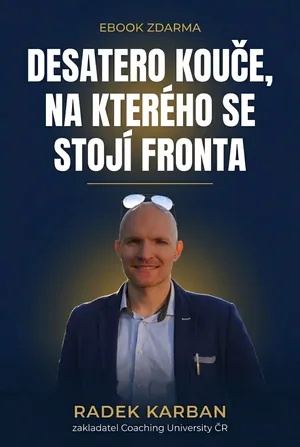 Obálka e-booku Desatero kouče, na kterého se stojí fronta