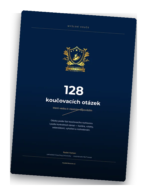 PDF 128 koučovacích otázek — obálka