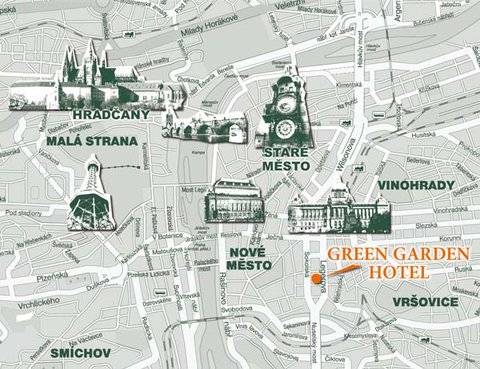 - 2631759 Green Garden Hotel Prague Map 22